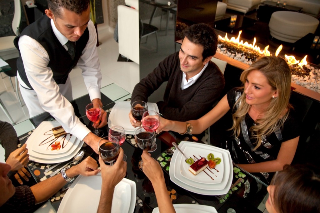 words and phrases no man, Things You Should Always Do at a Fancy Restaurant
