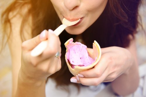 eating ice cream body changes over 40