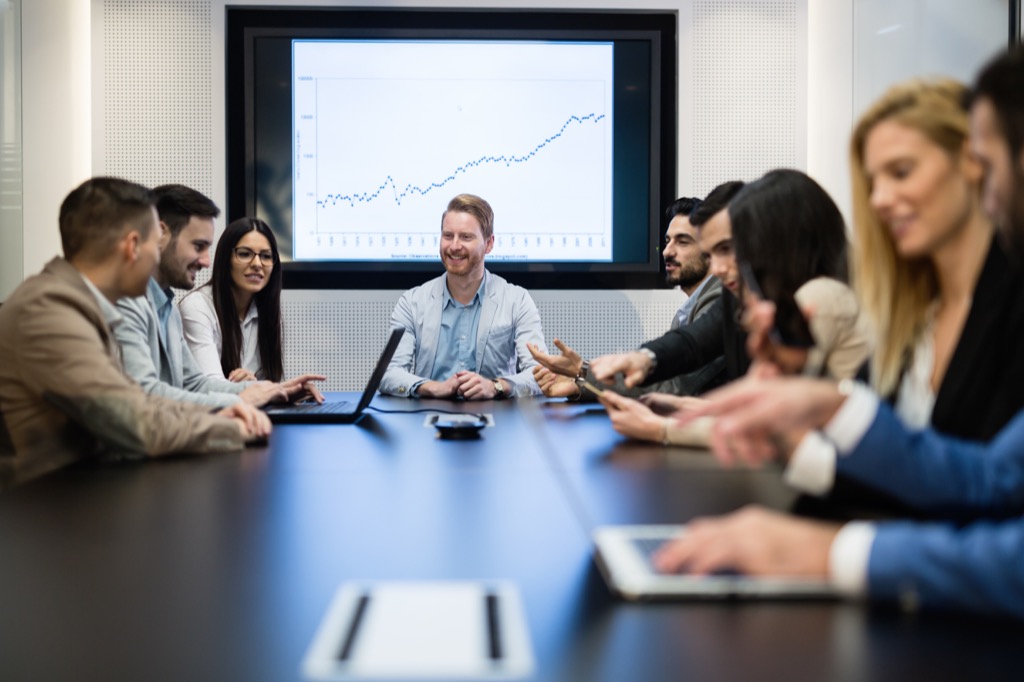 Business Meeting Sexist at Work