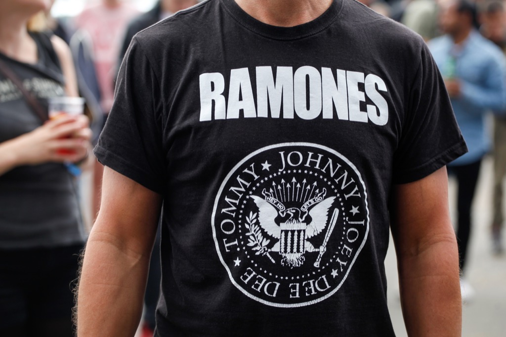 Band t-shirt, for summer