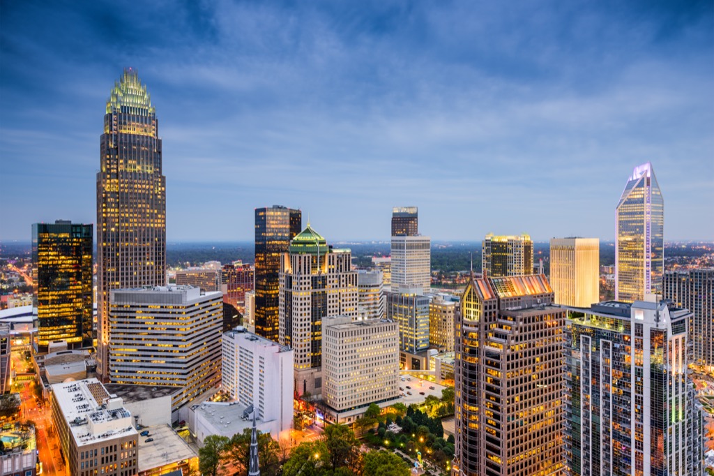 Charlotte, happiest cities, longest-living cities, healthiest cities, best cities to buy a mansion