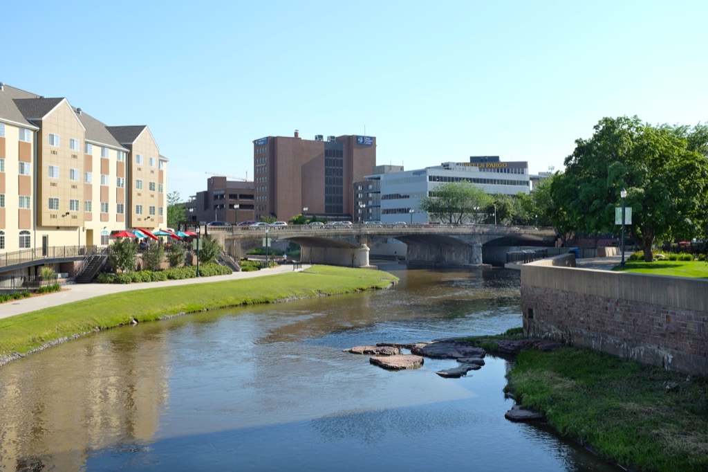 Sioux Falls, happiest cities, drunkest cities, longest-living cities, healthiest cities, best singles scenes, best drinking water