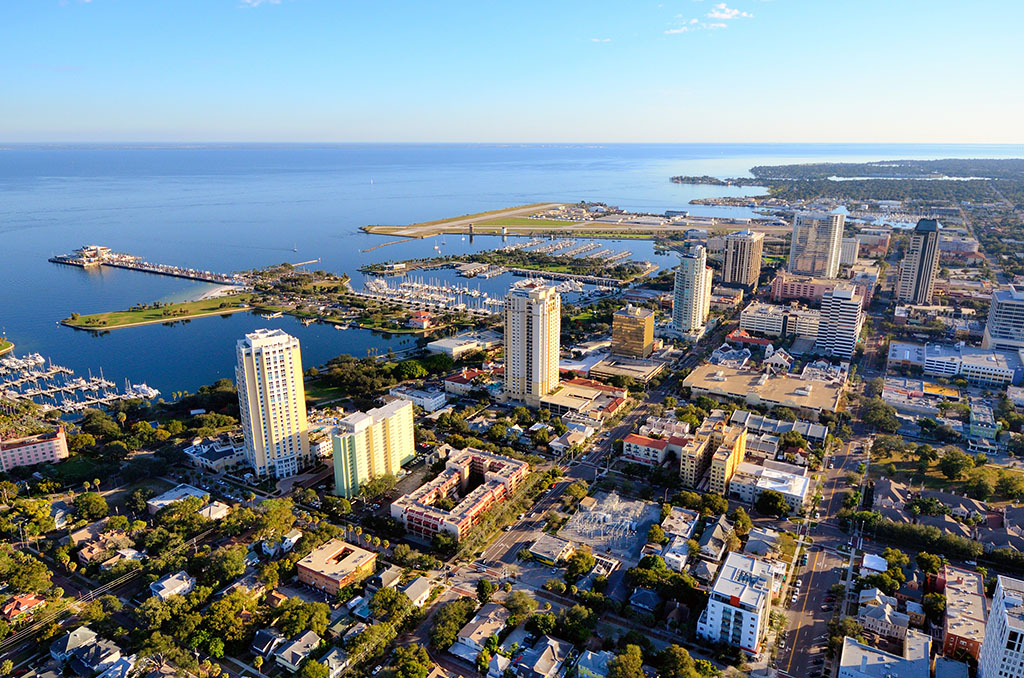 St. Petersburg, Florida, drunkest cities, longest-living cities, tax friendly cities