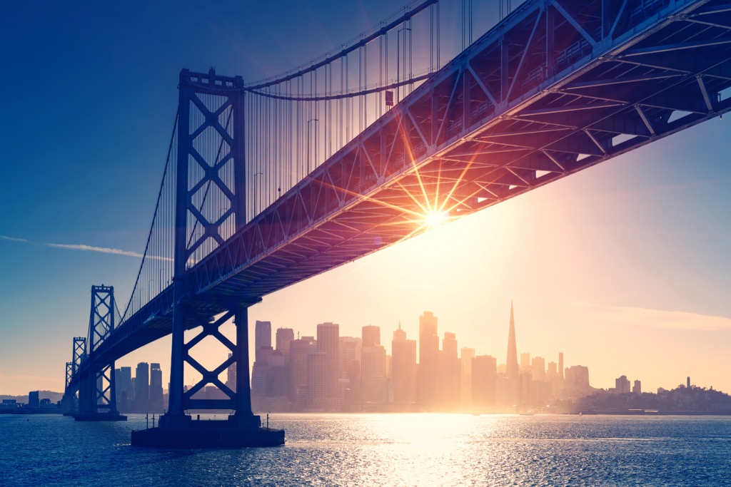San Francisco is one of the best cities for runners