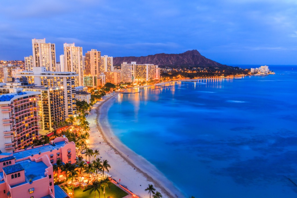 Honolulu, Hawaii how to live to 100