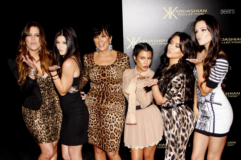 kardashian family dressed in leopard, craziest things brides and grooms have done