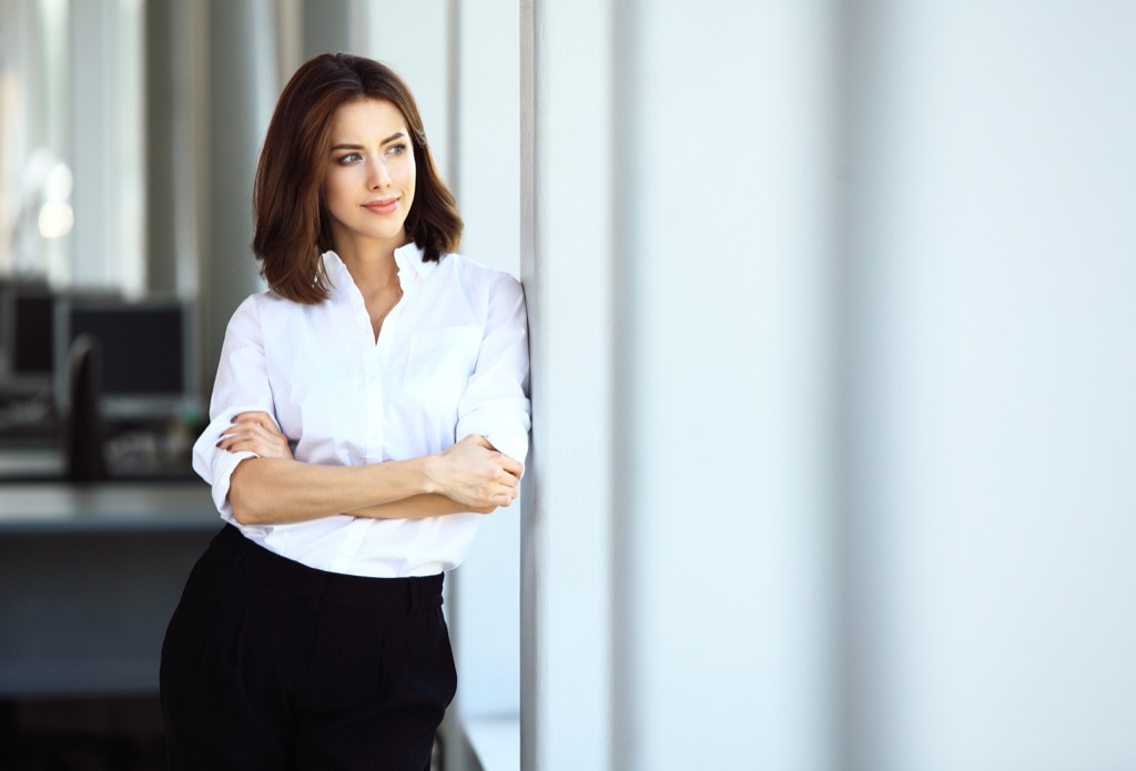 confident woman Being Single in your thirties 30 and single