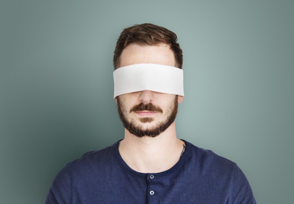 blindfold man, celebrities not like us