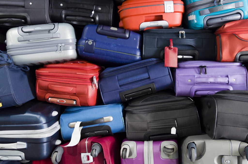 Suitcases Travel with Children 