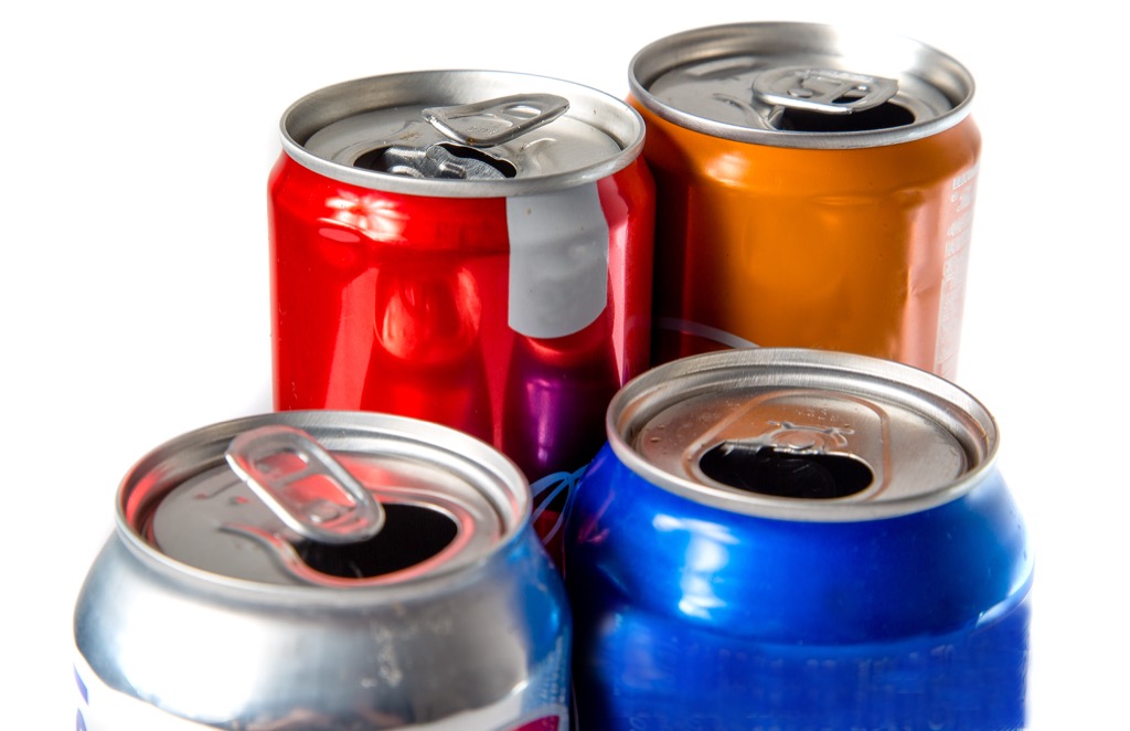 soda cans, weight loss motivation