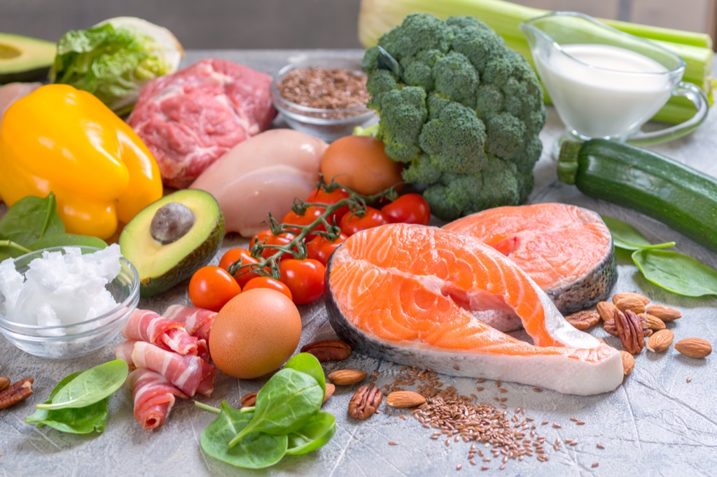 vegetables and healthy foods on a table, weight loss motivation