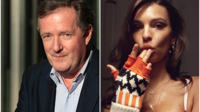 piers morgan emily ratajkowski