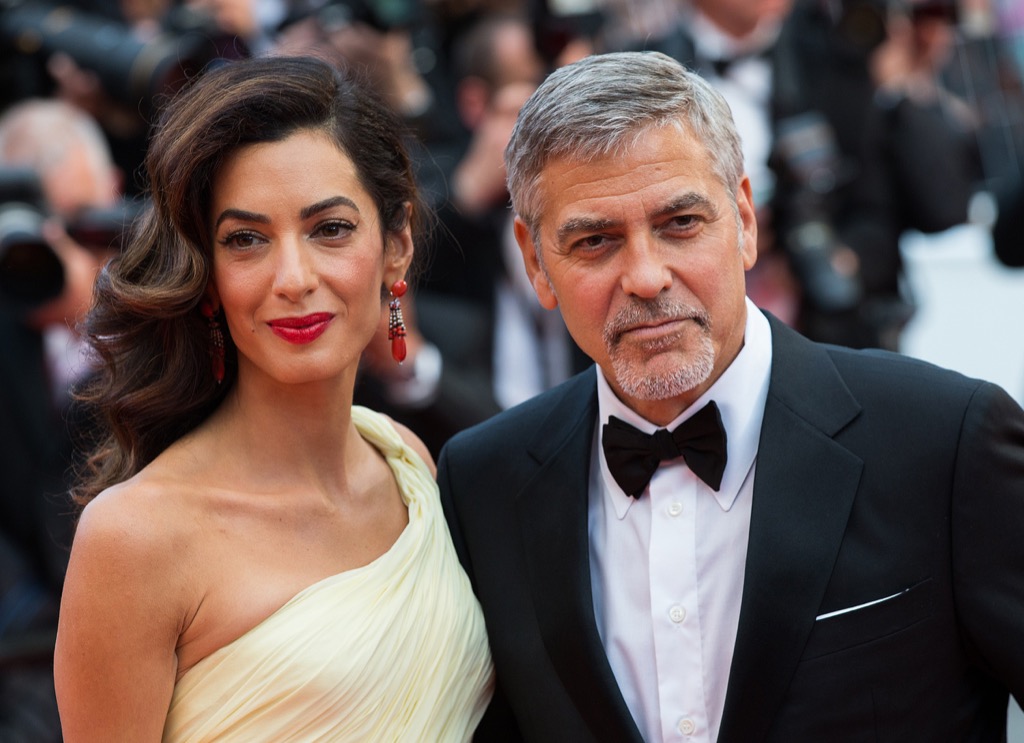 George and Amal Clooney Celebrities Who Won't Live in U.S. 