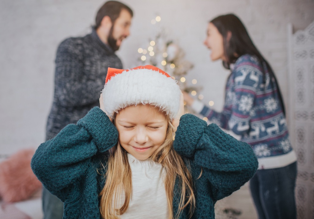 christmas arguments are a bad xmas tradition