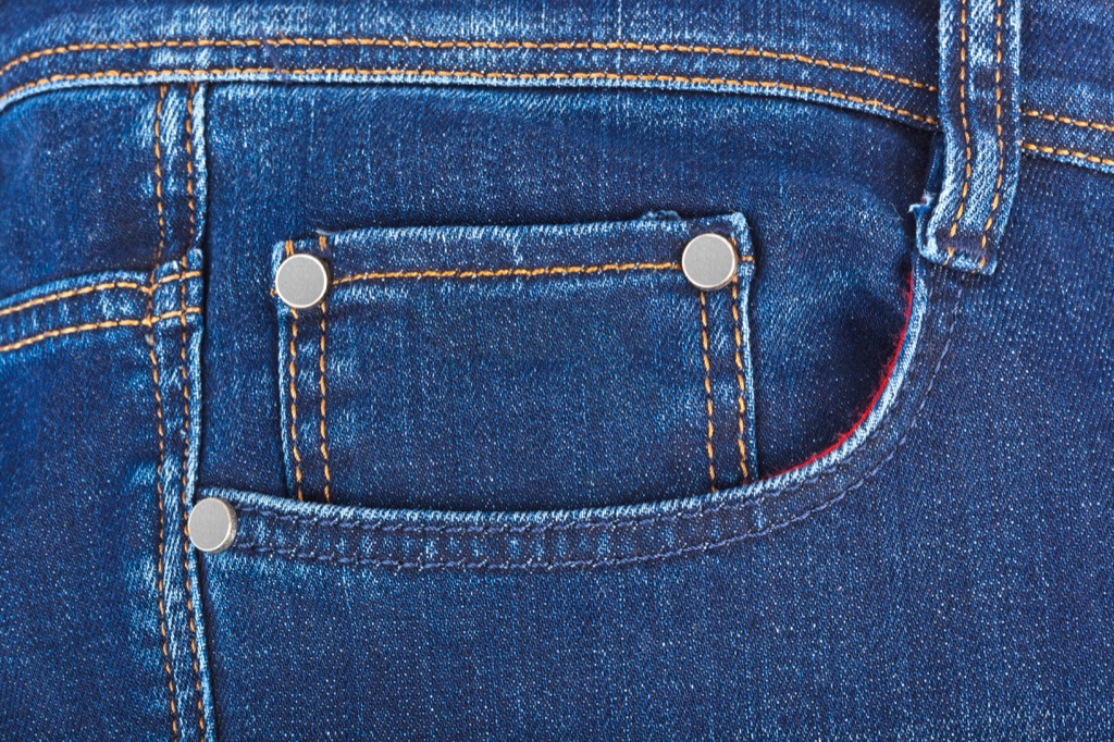 Small jeans pocket Everyday Things With a Real Purpose