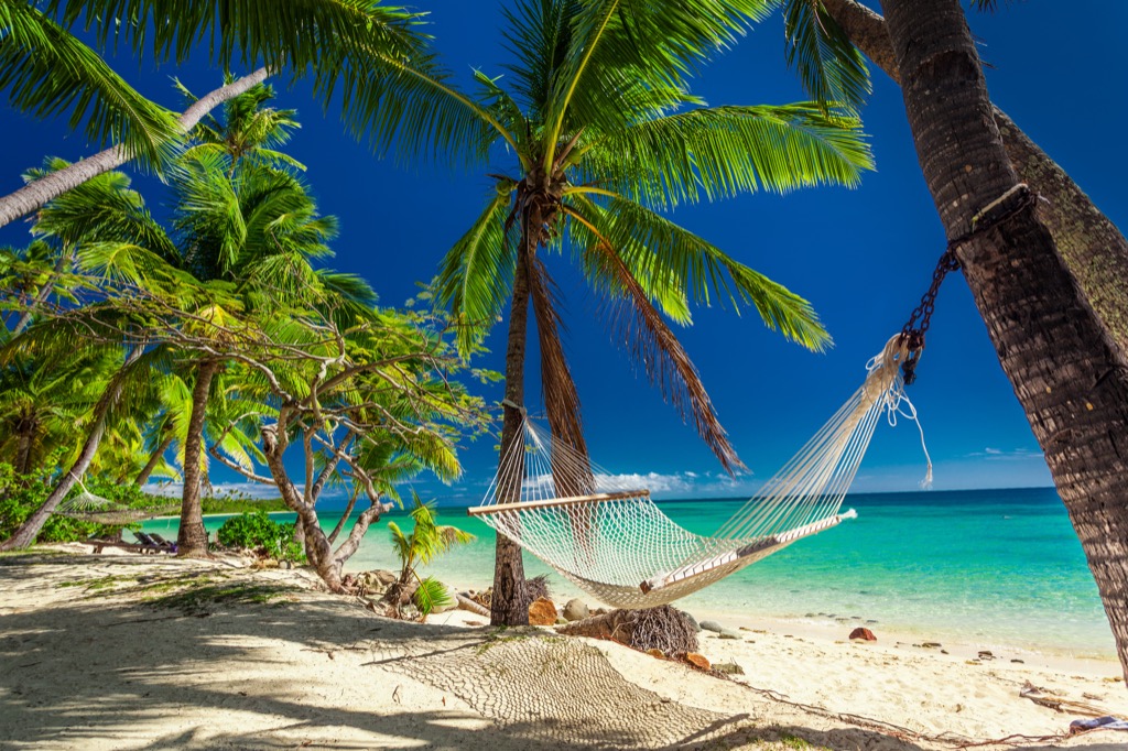 hammock fiji islands countries without clean water