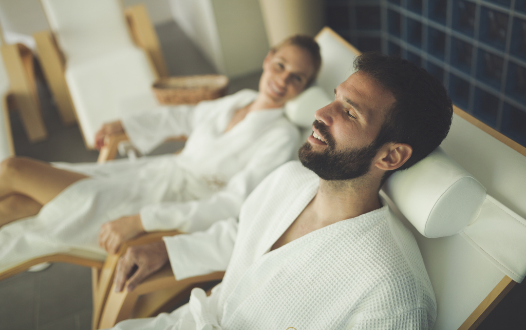 Couple Relaxing Together valentine's day