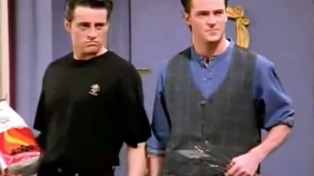 Friends Chandler and Joey Men are Here Funniest Jokes From Friends