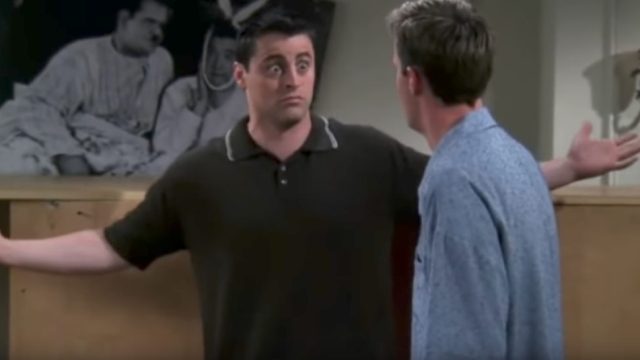 Matt LeBlanc and Matthew Perry on Friends