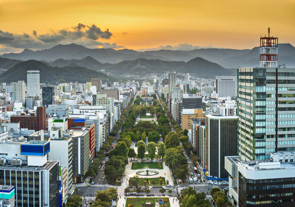 Sapporo, Japan Cleanest Cities in the world