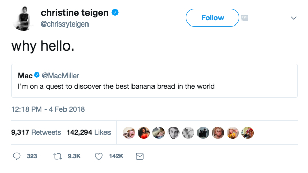 Chrissy Teigen Tweets
