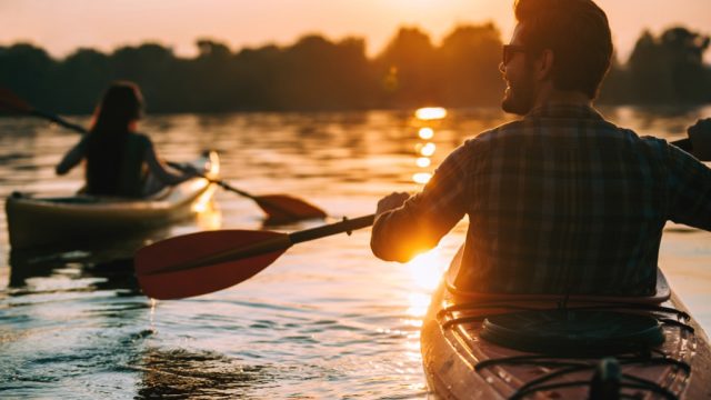 kayaking