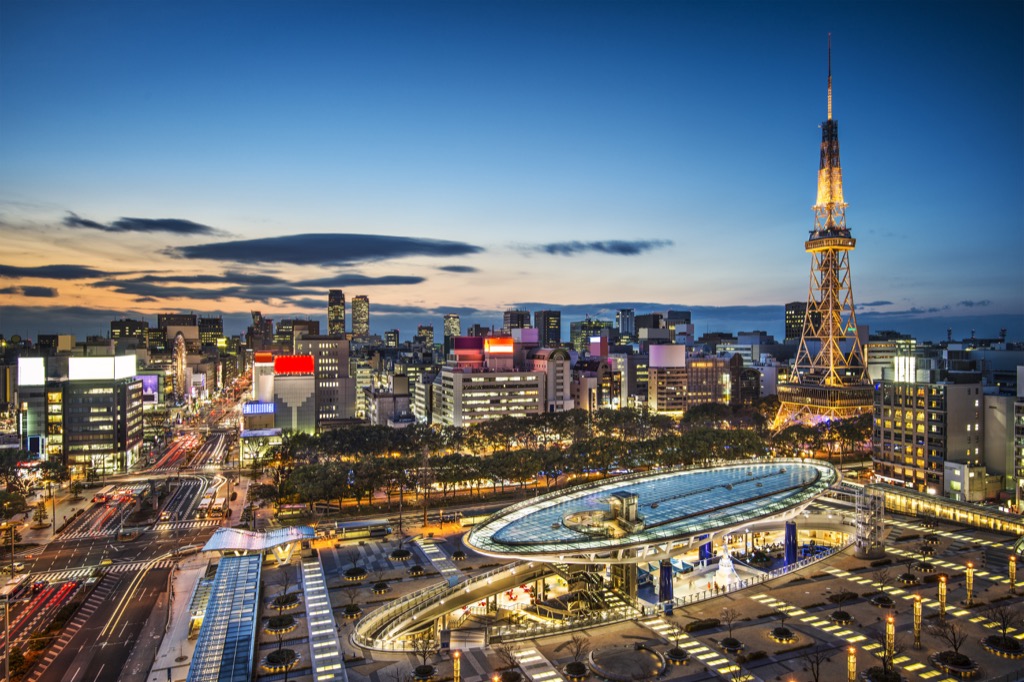 Nagoya, Japan Cleanest Cities in the world