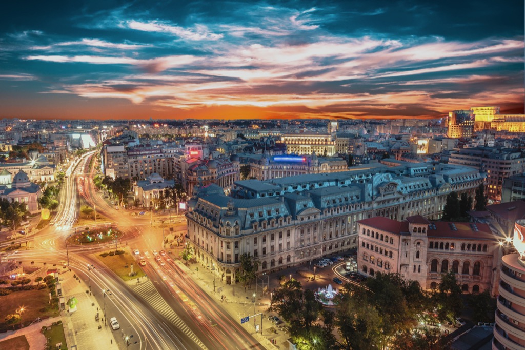 Bucharest, Romania Cleanest Cities in the world