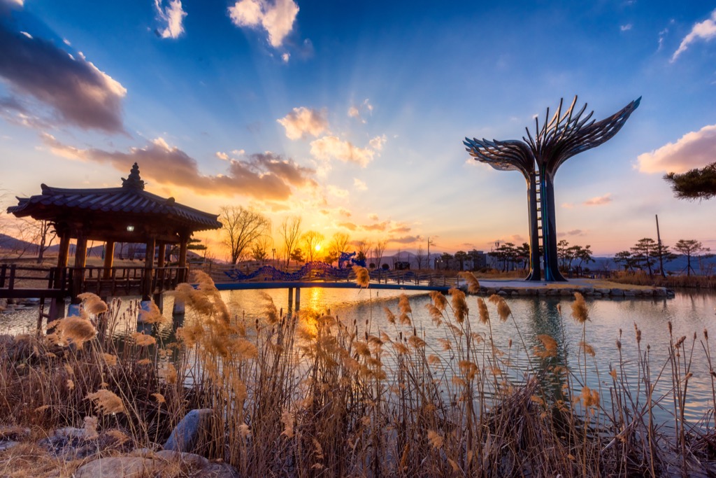 Daegu, South Korea cleanest cities in the world
