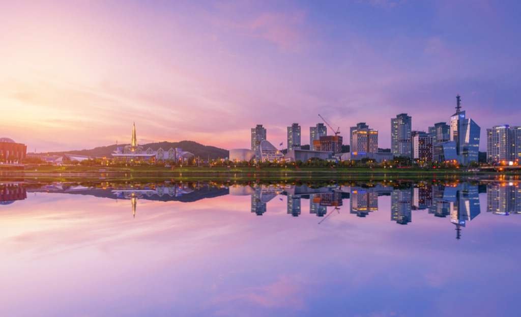 Daejeon, South Korea Cleanest Cities in the world