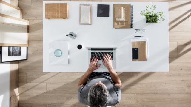 organized desk
