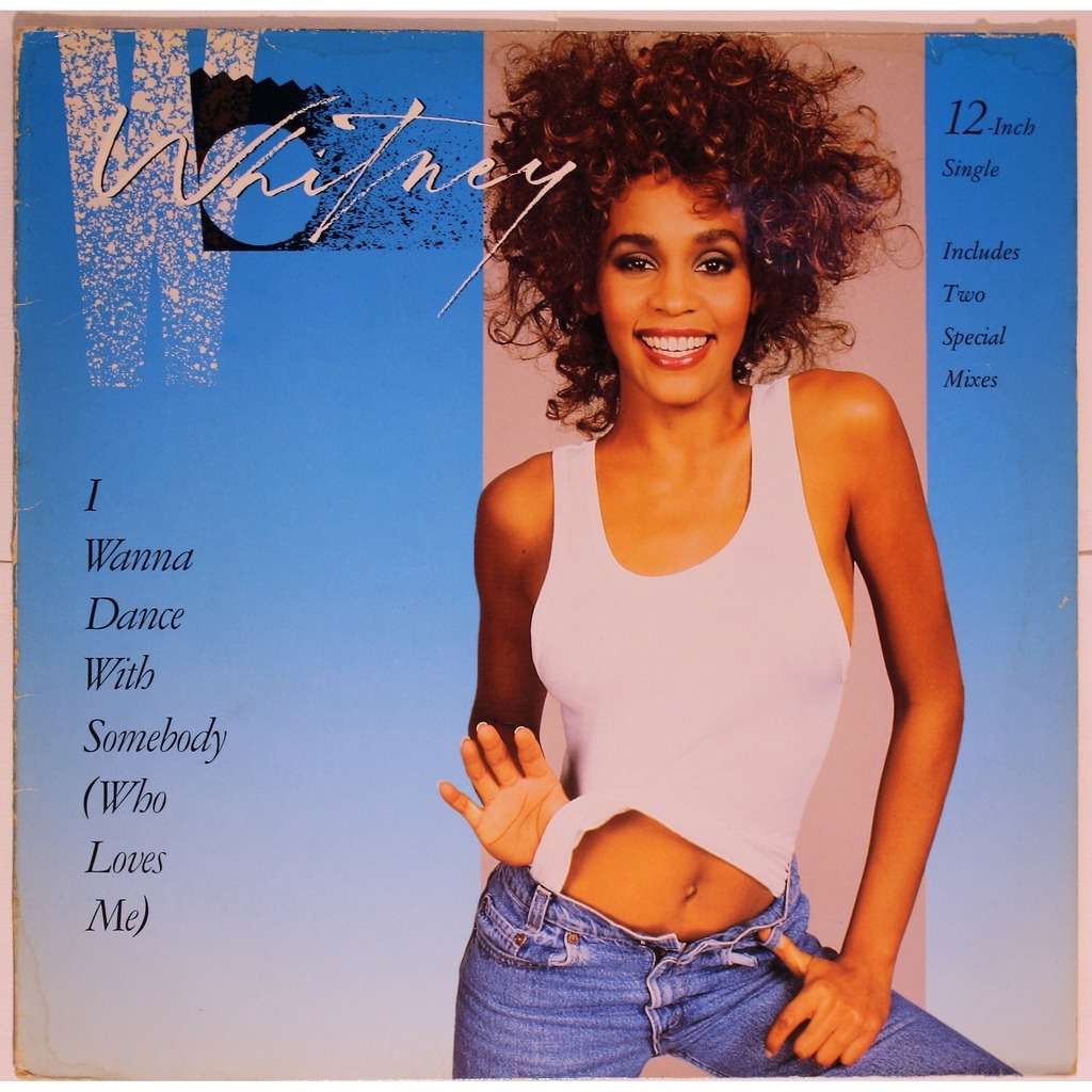 Whitney Houston "I Wanna Dance With Somebody (Who Loves Me)" single cover