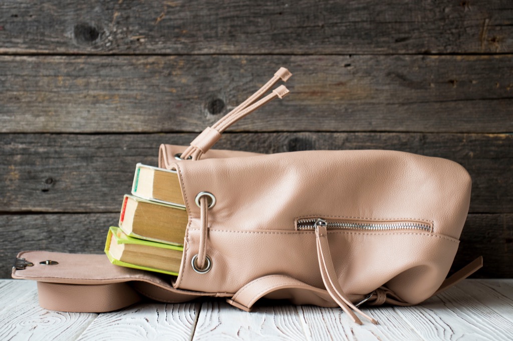 books in a bag funny things people do