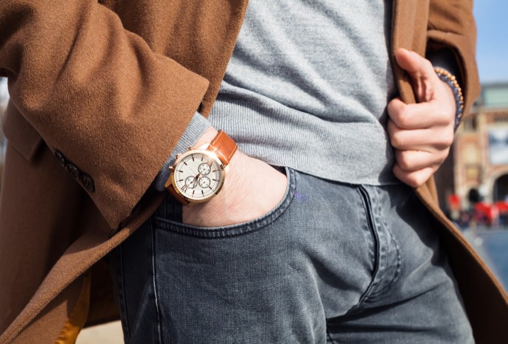 vintage watch man Surprising Features on Your Clothes