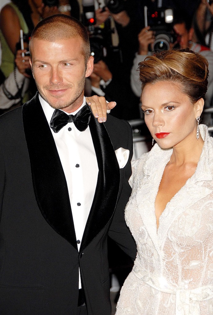 David and Victoria Beckham Princess Eugenie