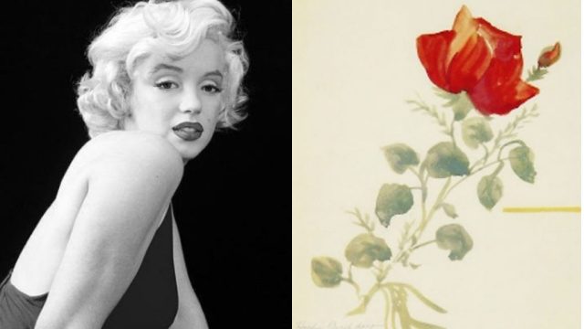 Marilyn Monroe painting