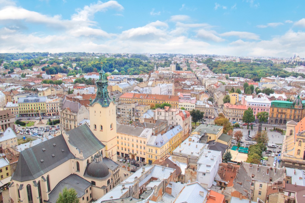 Ukraine city countries without clean water
