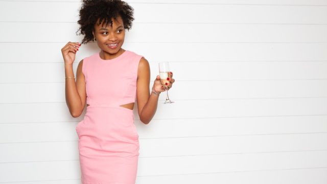 Woman in a pink cutout dress, things you shouldn't say about someone's body