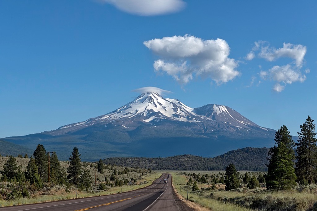 Mount Shasta mountain California
