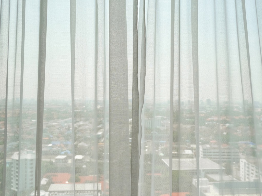 translucent curtains small space decorating tips