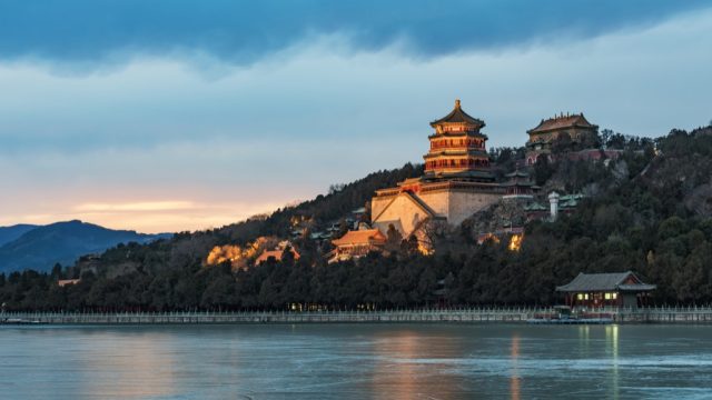 the summer palace in beijing