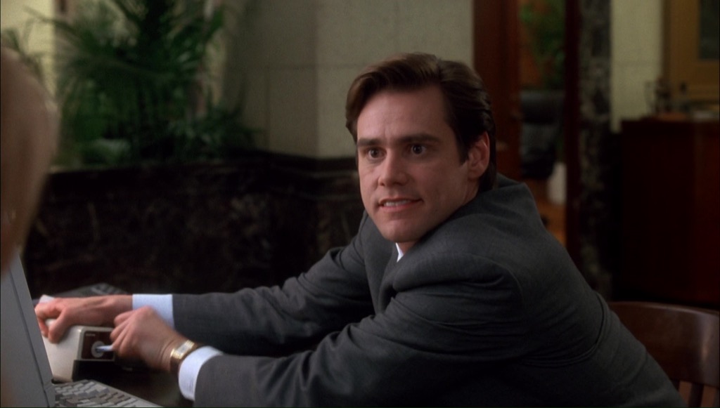 pencil sharpener in Jim Carrey's "The Mask."