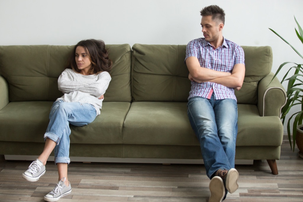 Couple is fighting, things you should never say to your spouse