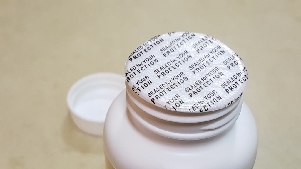 Sealed medicine bottle