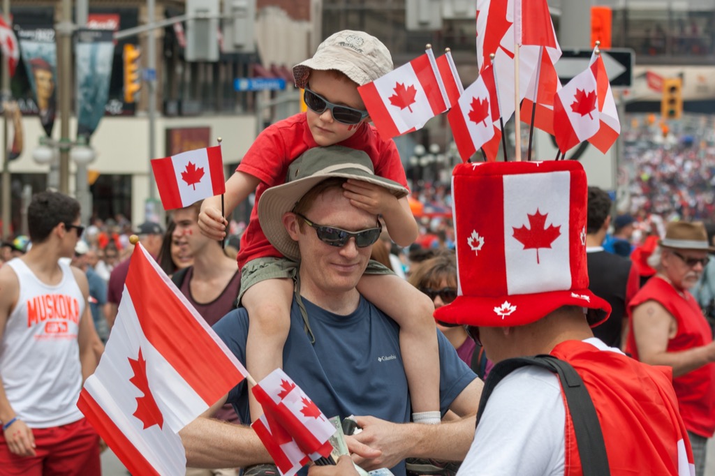 Canada Day celebration