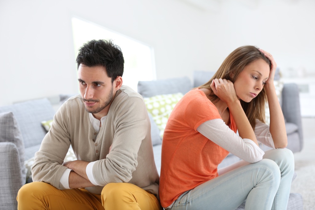 Couple Fighting Signs Your Partner Misses Her Ex