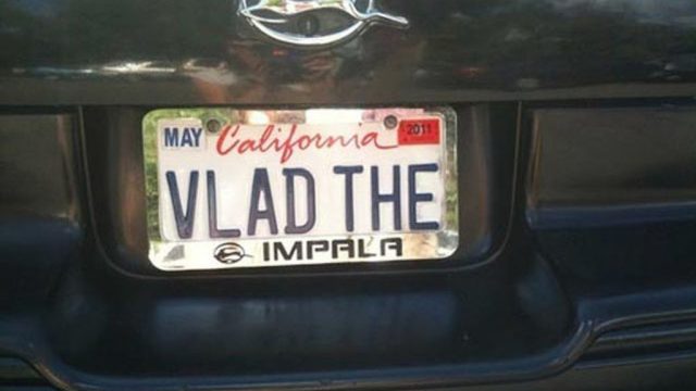funniest vanity plates