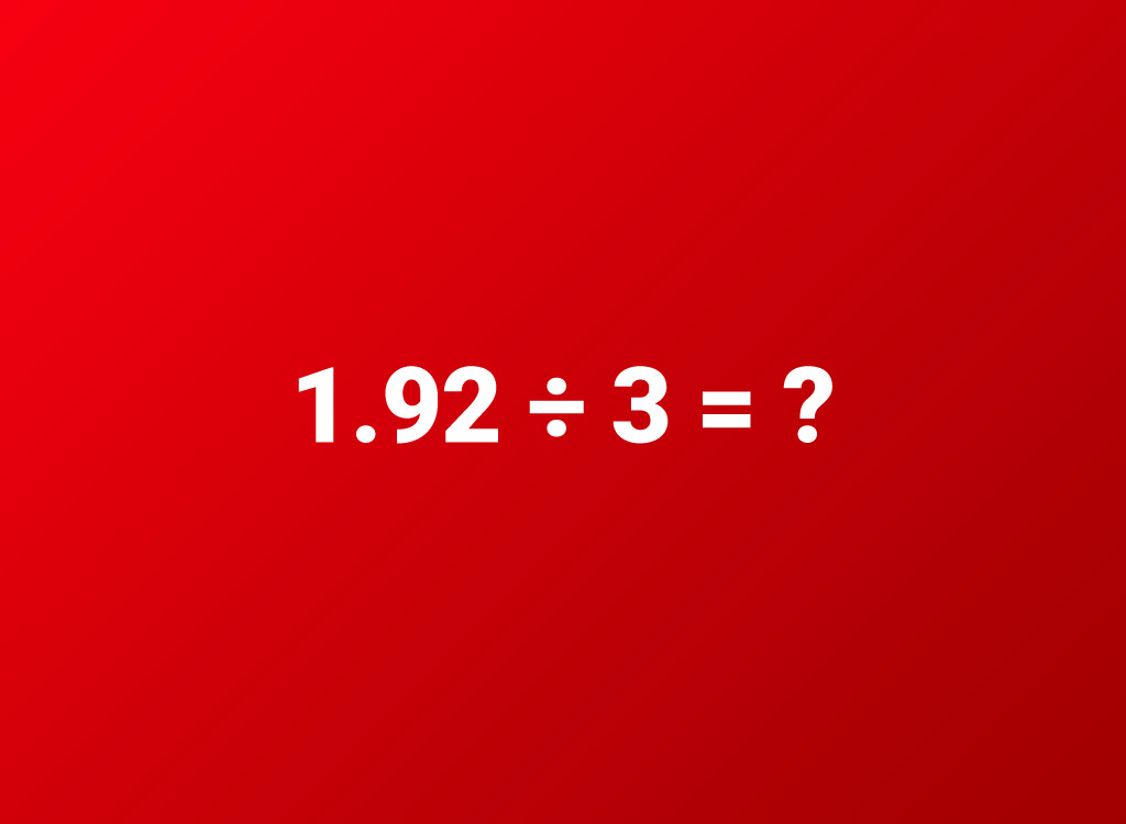 decimal division 6th grade math questions