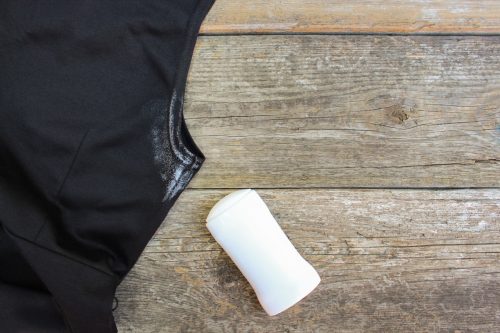 Shirt with a Deodorant Stain body changes over 40