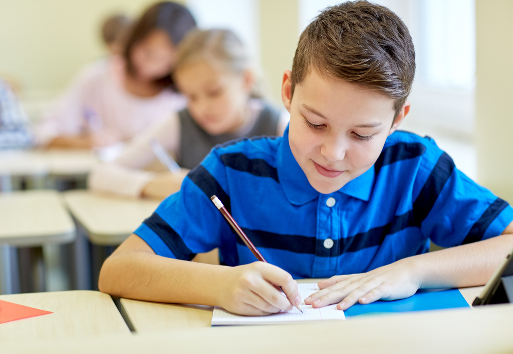 Kid Writing in Class 6th Grade English, ways parenting has changed